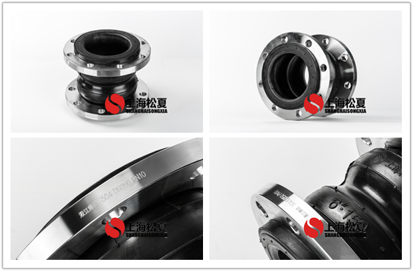DN150不銹鋼雙球法蘭<a href='http://www.xbeta.com.cn' target='_blank'><u>橡膠接頭</u></a>